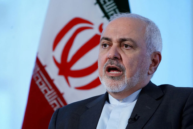 Iranian Foreign Minister Mohammad Javad Zarif [File photo: Reuters via VCG/Carlo Allegri]