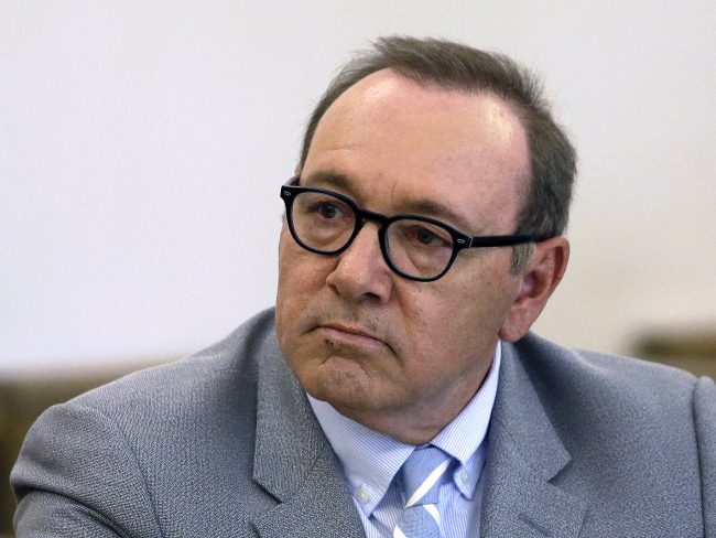 American actor Kevin Spacey attends a pretrial hearing at district court in Massachusetts, on June 3, 2019. [File Photo: IC]