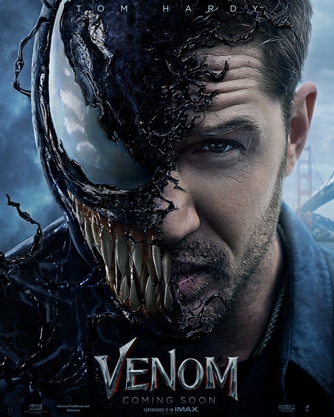 A poster of the original Venom in 2018 [File Photo provided to China Plus]