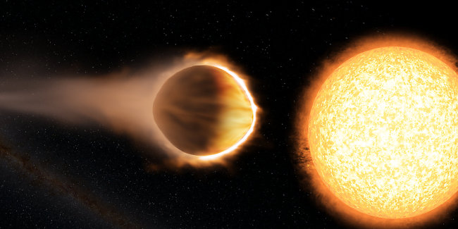 The Hubble Space Telescope recently uncovered an exoplanet that contains heavy metals that escaped from a hot Jupiter. [File Photo: SWNS via VCG]