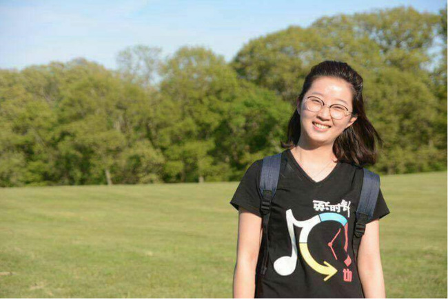 Chinese scholar Yingying Zhang, who disappeared on June 9, 2017, in Champaign, Illinois. [File photo: University of Illinois Police Department via IC]