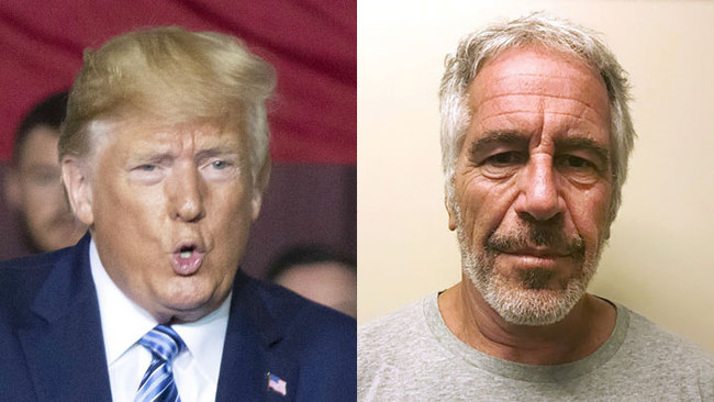 U.S. President Donald Trump and Jeffrey Epstein [File photo: China Plus]