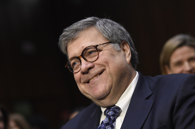 William Barr testifies during a Senate Judiciary Committee confirmation hearing on Capitol Hill in Washington, DC, January 15, 2019. [File photo: AFP via VCG/Saul Loeb]