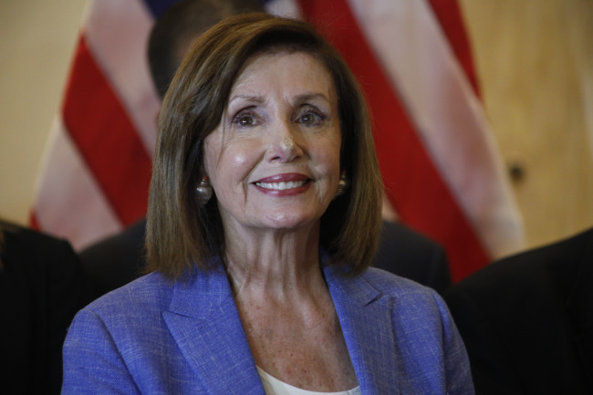 U.S. Speaker of the House of Representatives Nancy Pelosi issued a statement on August 6, stating that Congress will begin its work to advance the so-called Hong Kong Human Rights and Democracy Act when lawmakers return to Washington. [Photo: AP/IC]
