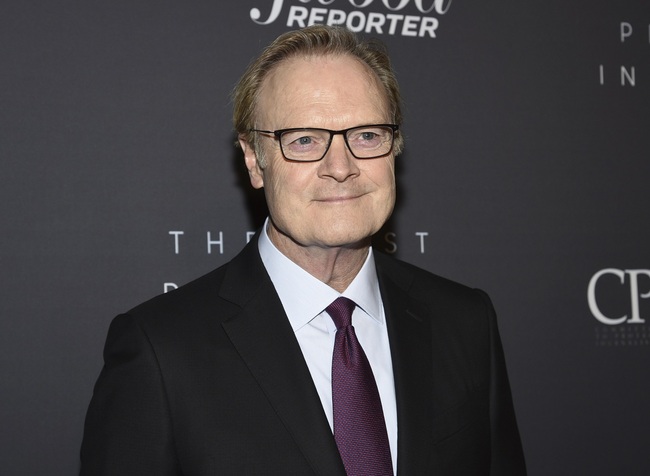 This April 11, 2019 file photo shows MSNBC host Lawrence O'Donnell at The Hollywood Reporter's annual Most Powerful People in Media cocktail reception in New York.[Photo: AP]