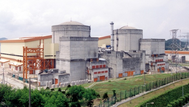 View of the nuclear reactors of China’s first nuclear power plant, Daya Bay Nuclear Power Plant, in Guangdong Province, April, 2004. [File Photo: IC]