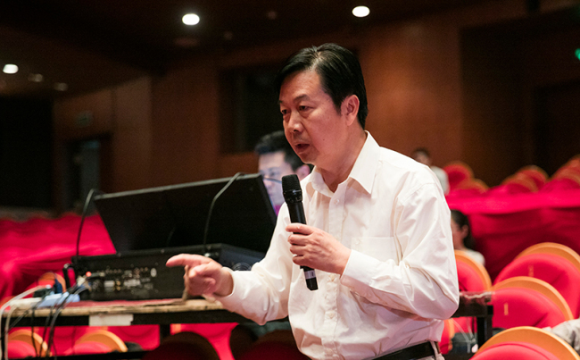 Xi Qiang, president of China National Traditional Orchestra. [Photo courtesy of CNTO]