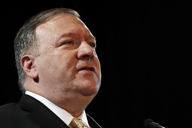 U.S. Secretary of State Mike Pompeo. [File Photo: AP via IC/Jacquelyn Martin] 