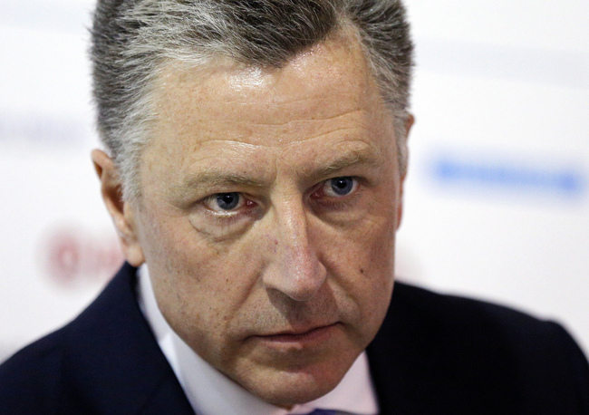 In this Sept. 15, 2018 file photo, U.S. special representative to Ukraine Kurt Volker attends the 15th Yalta European Strategy (YES) annual meeting entitled "The next generation of everything" at the Mystetsky Arsenal Art Center in Kiev, Ukraine. [Photo: AP]