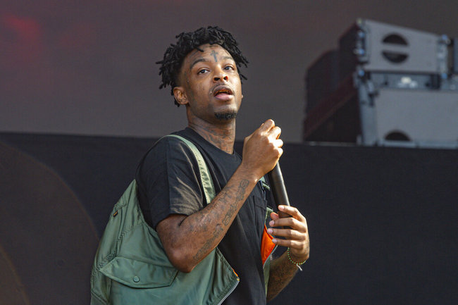 In this Aug. 2, 2019, file photo, 21 Savage performs at the Lollapalooza music festival in Chicago.[Photo: AP]