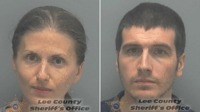 Sheila and Ryan O'Leary were charged with negligent manslaughter for the death of their 18-month-old son. [Photo: Lee County Sheriff's Office]