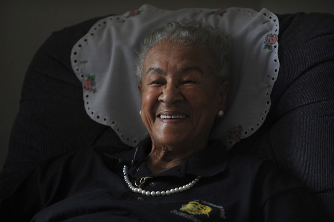 In this July 29, 2017 file photo Marie Greenwood recalls the time she spent at the Nizhoni camp for girls. [Photo: AP]