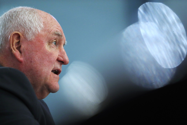 In this Feb. 27, 2019 file photo, Agriculture Secretary Sonny Perdue testifies during a House Agriculture Committee hearing, on Capitol Hill in Washington. [Photo: AP]