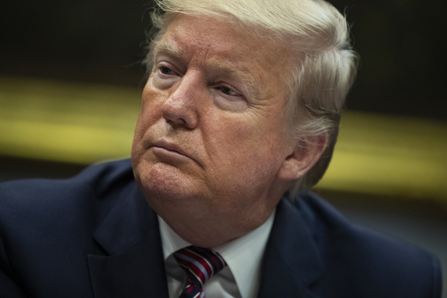 President Donald Trump listens during a small business roundtable in the Roosevelt Room of the White House, Dec. 6, 2019, in Washington. [Photo: AP]