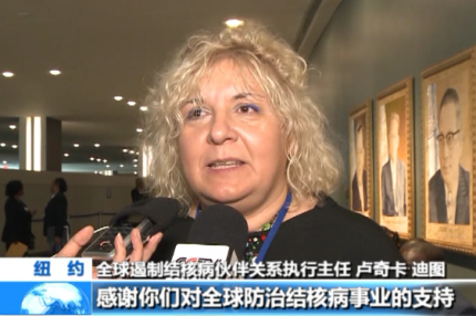 彭丽媛在第七十三届联合国大会防治结核病问题高级别会议开幕式上发表视频讲话