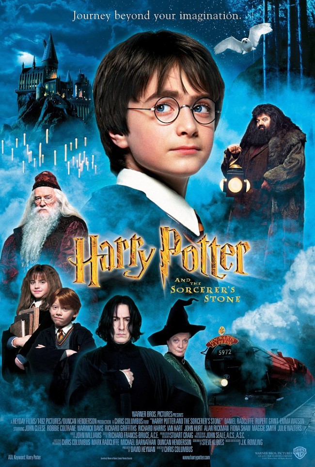 Plakát k filmu Harry Potter a kámen mudrců, fotografie: VCG