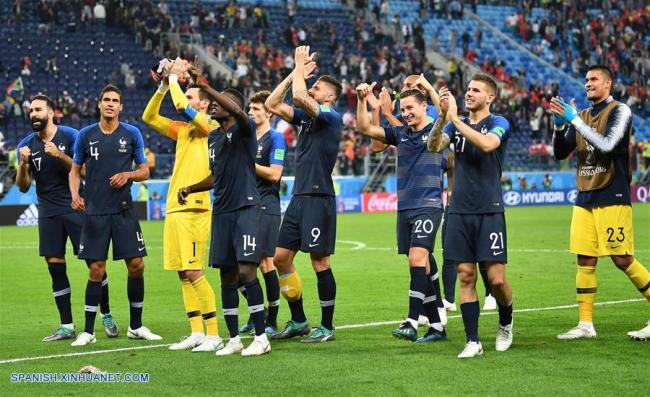 Cabezazo de Umtiti decide semifinal entre Francia y Bélgica