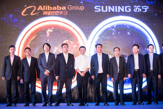 Alibaba y Suning sellan la mayor alianza del sector detallista chino
