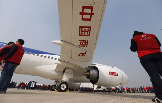 El sueño chino del gran avión de pasajeros