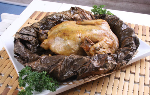 Pollo de mendigo, plato típico de la cocina de Huaiyang.