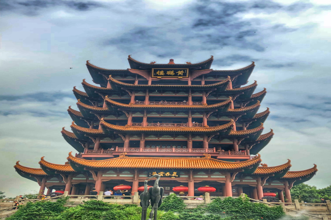 La Tour de la grue Jaune, Wuhan