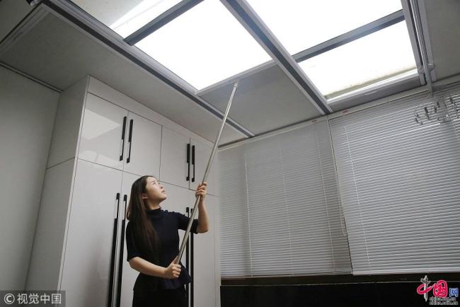 Une jeune architecte chinoise transforme son petit loft en demeure de rêve