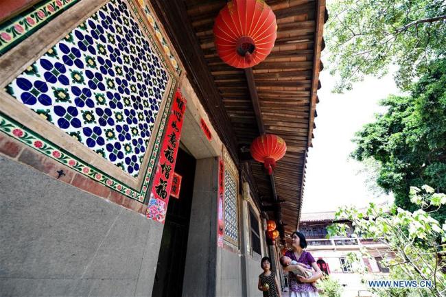 Un bâtiment ancien vu à Putian, dans la province du Fujian (sud-est de la Chine), le 10 août 2018. Putian, l'une des plus célèbres villes historiques et culturelles du Fujian, attache une grande importance à la protection de ses bâtiments et villages anciens.