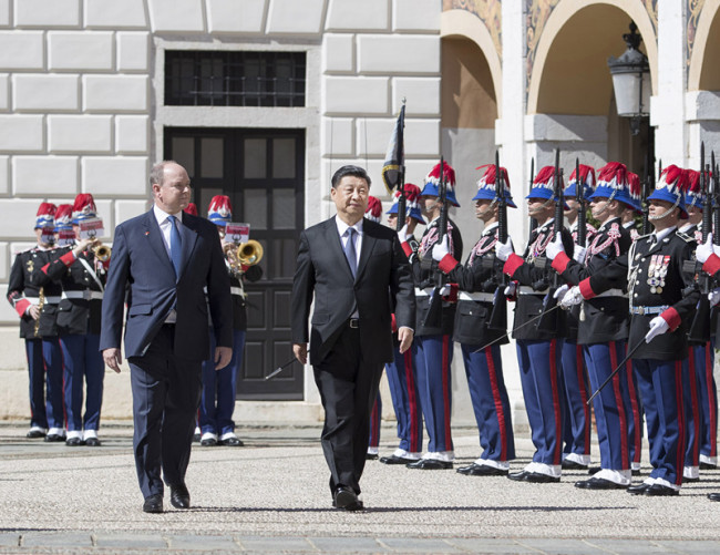 Moment historique pour Monaco qui accueille le président chinois Xi Jinping
