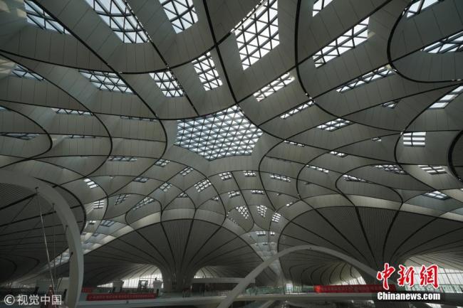Galerie : l’extérieur et l’intérieur du nouvel aéroport de Beijing-Daxing