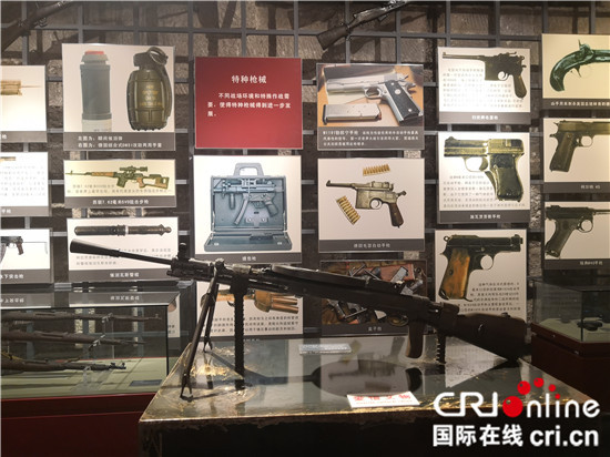 Des armes à feu exposées au Musée