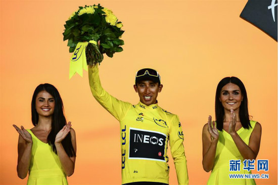 La 106e édition du Tour de France cycliste s'est terminée à Paris sur les Champs-Elysées
