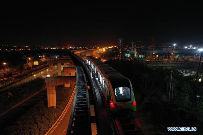Chine : la nouvelle génération de trains maglev passe un test à une vitesse de 160 km/h
