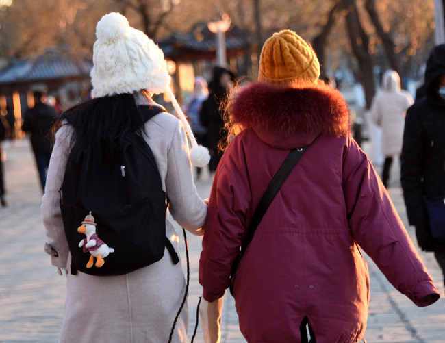  La capitale chinoise a connu une forte baisse des températures le 7 décembre, accompagnée de coups de vent avec une force de vent maximale de 49 km/h. La température la plus élevée est de 2 ° C et la plus basse de -7 ° C. (Photo/CFP)