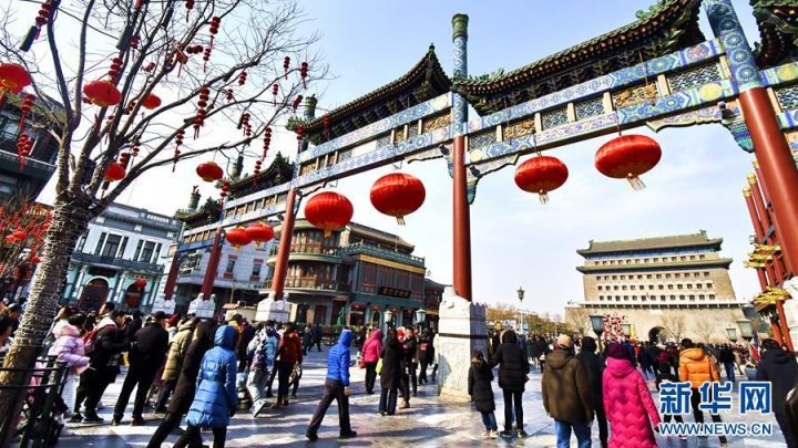 Beijing recebe oito milhões de turistas durante Festival da Primavera