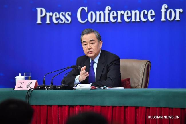 Ван И: Китай выступает за мирное, правомерное и конструктивное разрешение острых региональных вопросов