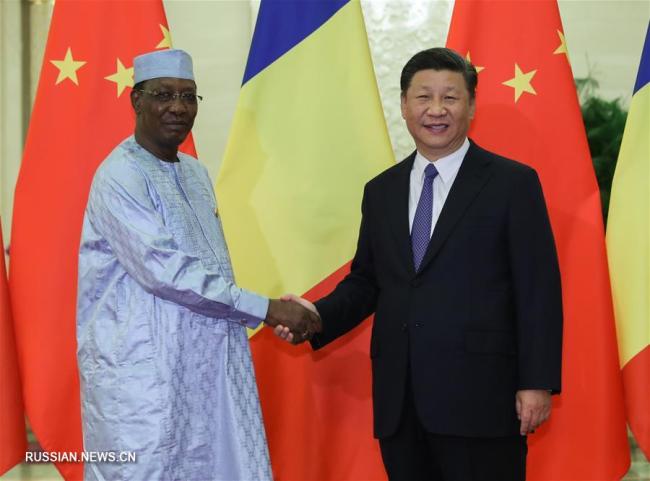 Ли Чжаньшу встретился с президентом Чада