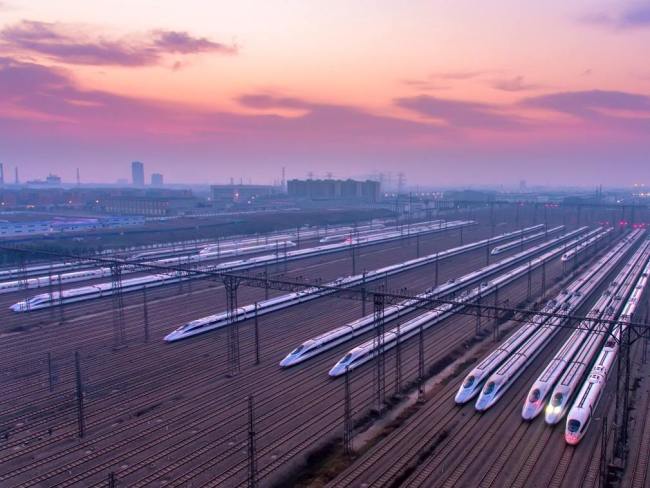 Высокоскоростная железнодорожная дорога в Китае