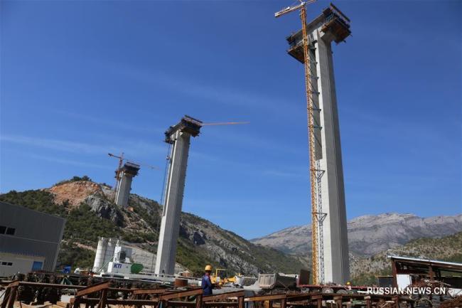 Строительство первой в Черногории скоростной автомагистрали 