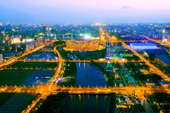 Волшебные виды ночного Пекина: ты когда-нибудь видел такое? 