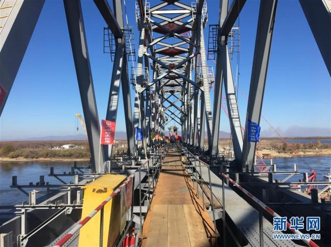 Железнодорожный мост Тунцзян-Нижнеленинское откроет новый путь для развития экономических связей между Китаем и Россией