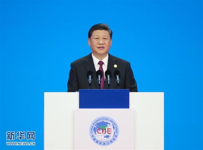 Си Цзиньпин принял участие в церемонии открытия 1-й Китайской международной импортной ЭКСПО и выступил на ней с программной речью