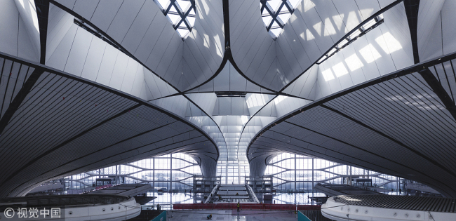 Футуристический Дасин: внутри нового пекинского аэропорта