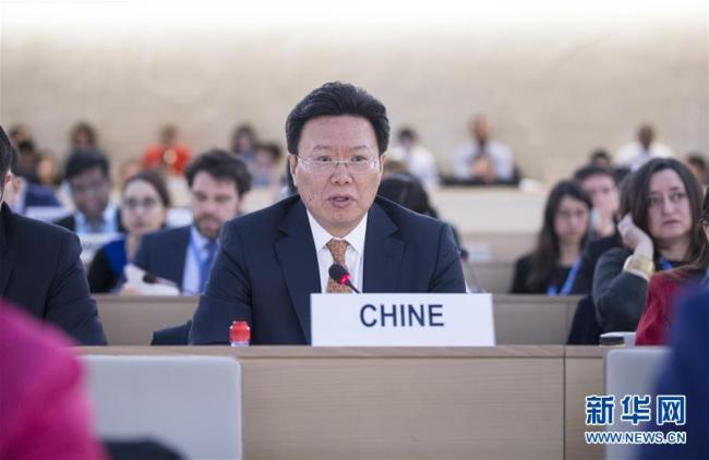 اقوام متحدہ کی انسانی حقوق کونسل میں چین کی جانب سے پیش کی جانے والی قرارداد کی منظوری