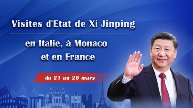 Visites d'Etat de Xi Jinping en Italie, à Monaco et en France