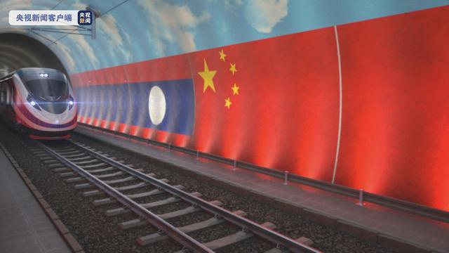 حضور مشترک سران چین و لائوس در مراسم راه اندازی خط آهن  چین- لائوسا