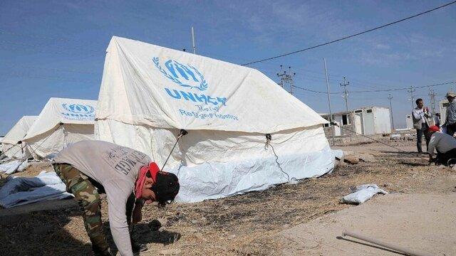 هشدار سازمان ملل نسبت به امکان عدم دسترسی پناهجویان سوری به مواد غذایی در عراقا