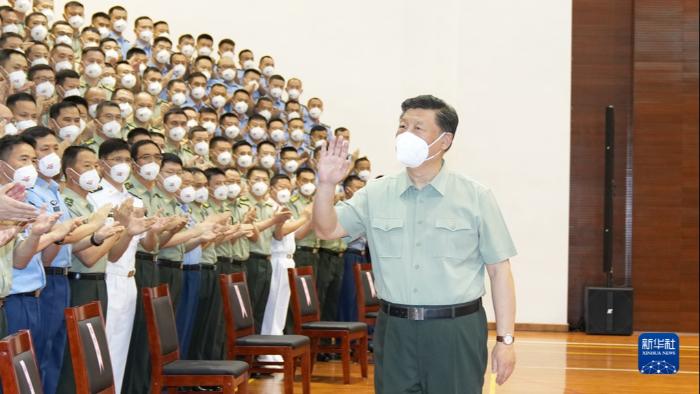 درخواست رهبر چین از واحدهای ارتشِ مستقر در هنگ کنگ چه بود؟ا