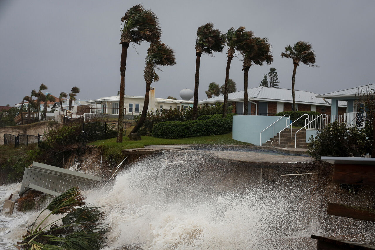 طوفان نیکول در فلوریدا ۲ قربانی گرفتا