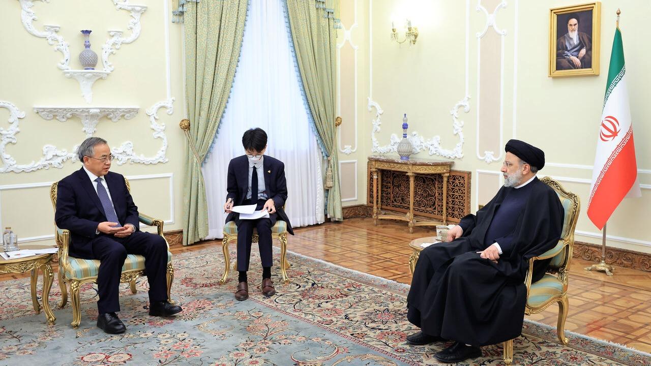 دیدار معاون نخست وزیر چین با رییس جمهور ایرانا
