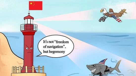 کاریکاتور| اصطلاح آمریکاییِ «آزادی دریانوردی»؛ نقابی برای هژمونی